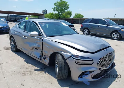 2024 Genesis G70 2.5T Rwd из США, поврежденный, VIN KMTG34SC0RU139993